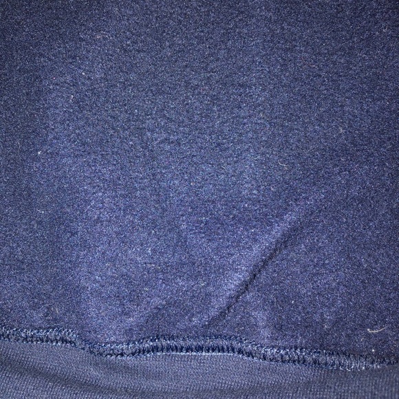 TECH HOUNDS Hoodie Pullover Shirt Long Sleeve Sweatshirt Blue Medium Mens UNISEX - Picture 5 of 14